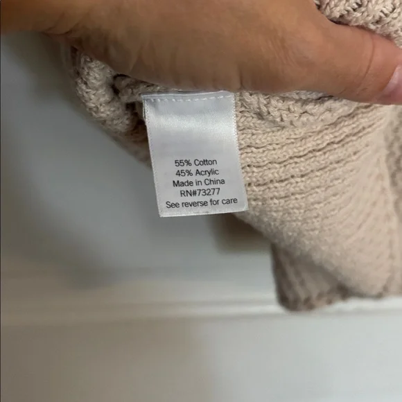 Nine West Taupe Knit Sweater Tank - Picture 4 of 4